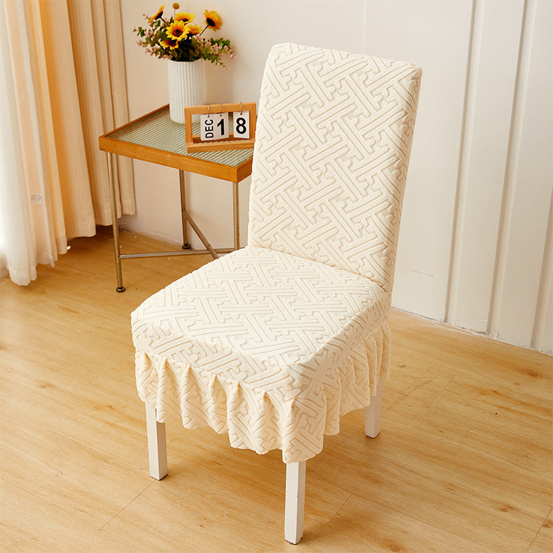 Dining chair cover set