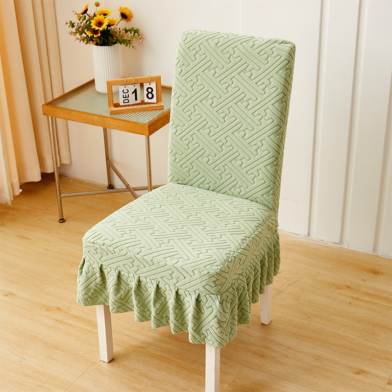 Dining chair cover set