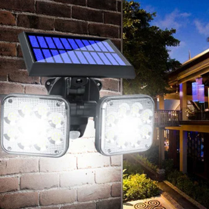 Lampe solaire extérieure étanche avec détecteur de mouvement