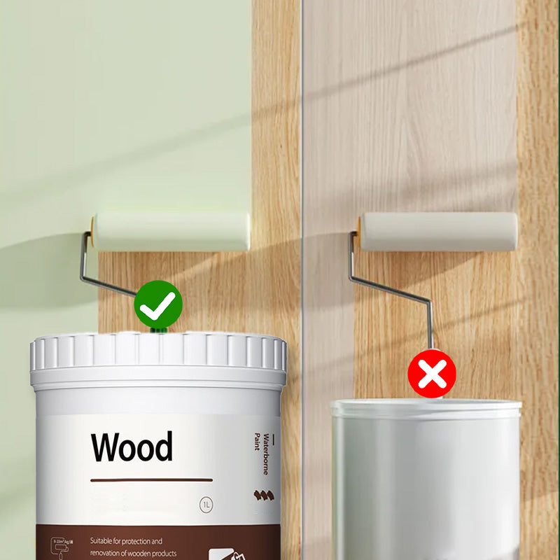 Peinture de réparation et de rénovation pour meubles en bois écologique, inodore, à base d'eau