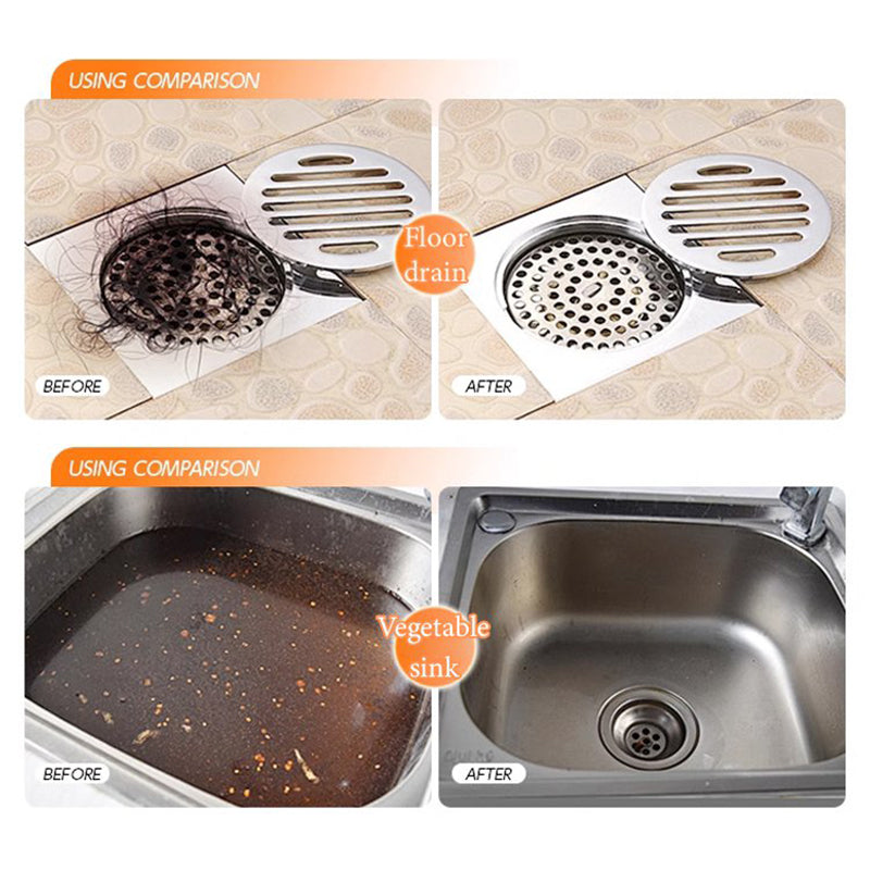 Poudre nettoyante déboucheur puissante multi-usages