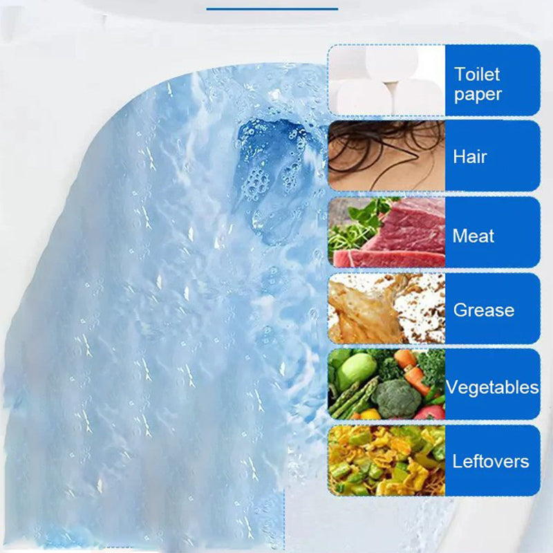 Poudre nettoyante déboucheur puissante multi-usages