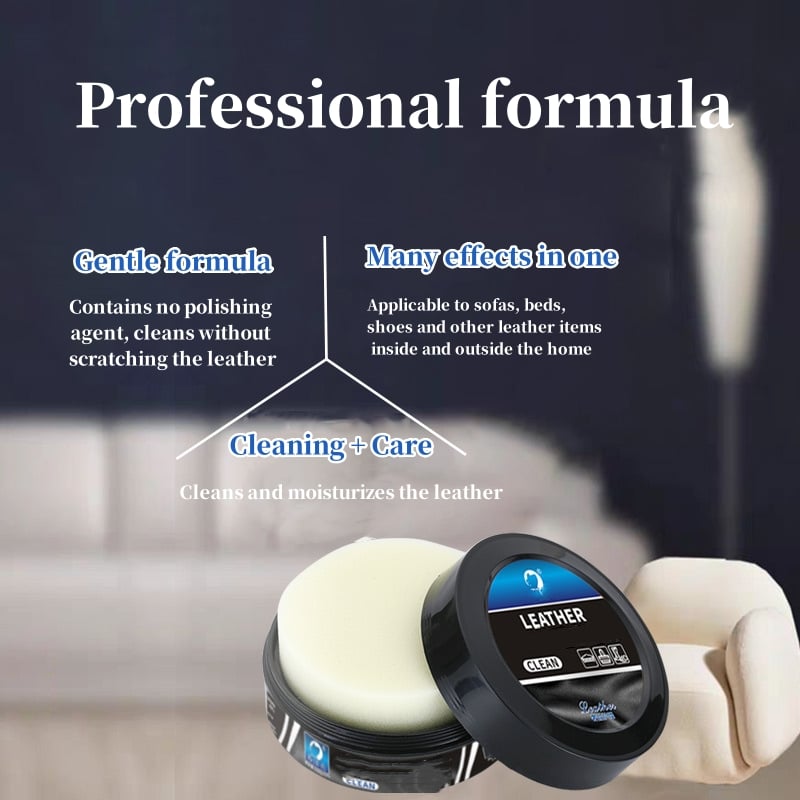 Leather Cleaner & Conditioner Cream & Leather Cleaning Paste