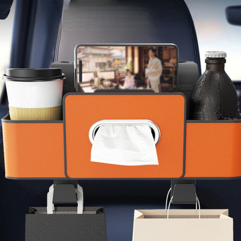 Boîte de Rangement Multifonction pour Dossier de Voiture