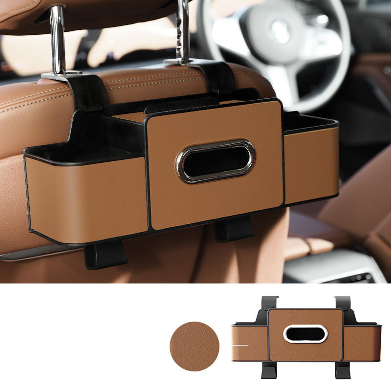 Boîte de Rangement Multifonction pour Dossier de Voiture