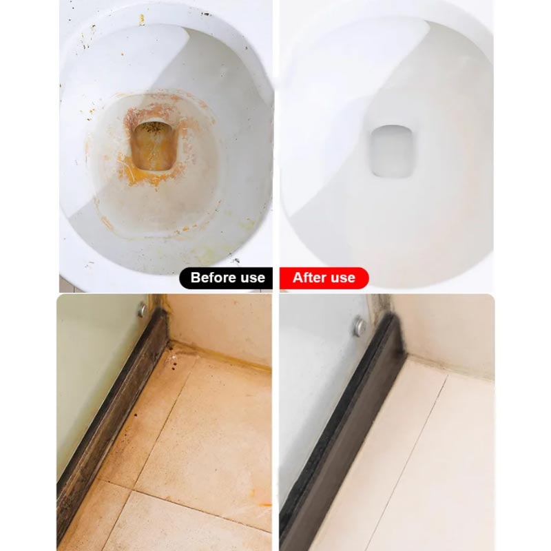 Offre spéciale Détachant multi-usages à l'acide oxalique, nettoyage et détartrage des carreaux de toilettes et de salle de bain