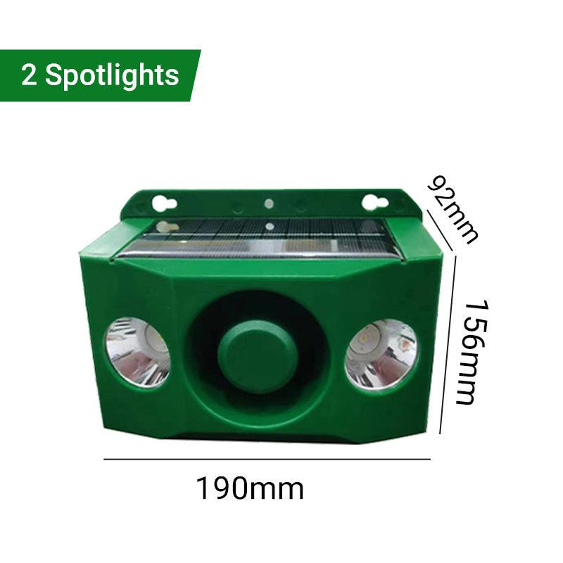 Anti-animal Solar Warning Light with High Volume