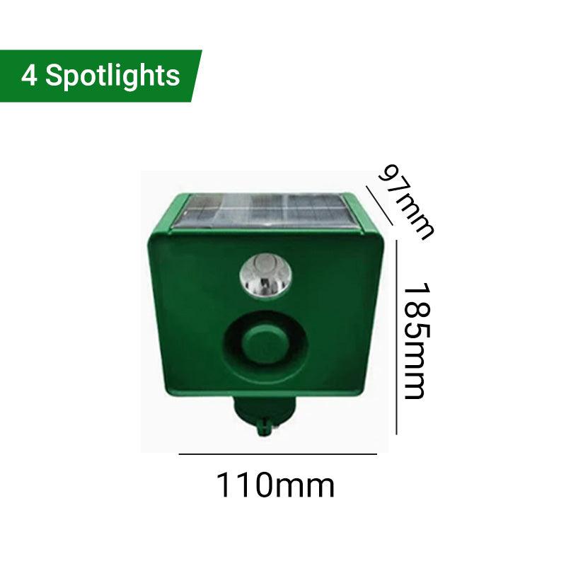 Anti-animal Solar Warning Light with High Volume