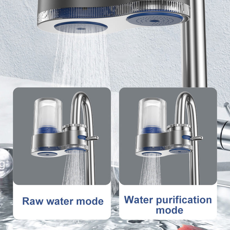 Purificateur d'eau sur robinet avec adaptateur