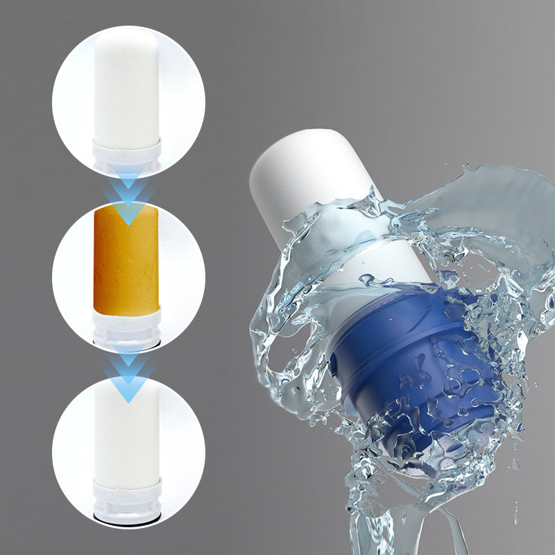 Purificateur d'eau sur robinet avec adaptateur