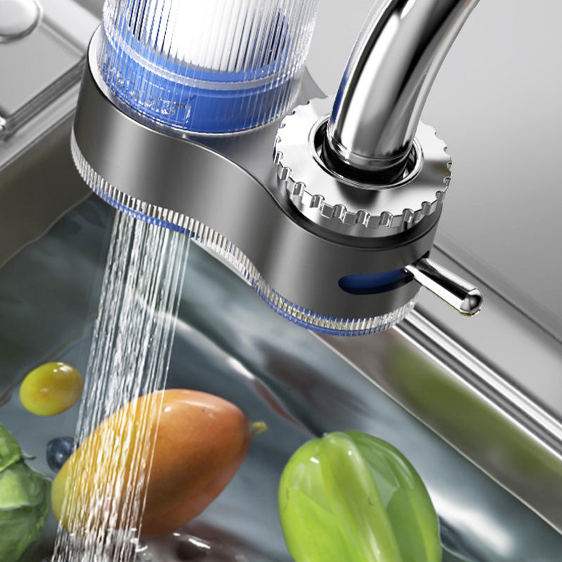 Purificateur d'eau sur robinet avec adaptateur