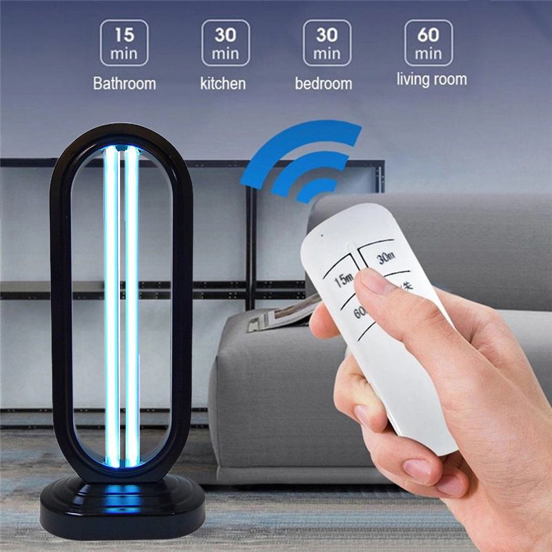 Lampe de désinfection UV-C avec ozone