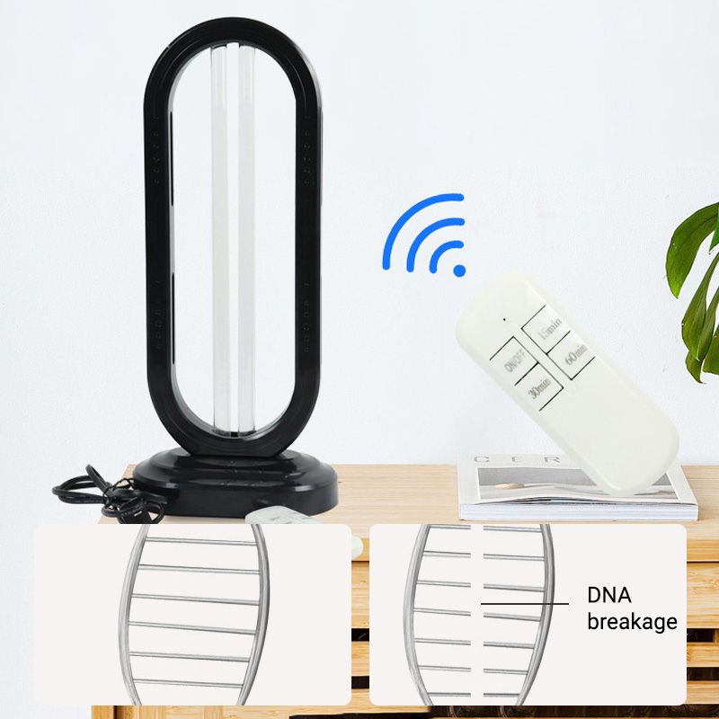Lampe de désinfection UV-C avec ozone