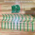 Removable supports for plants, flowers and fruits