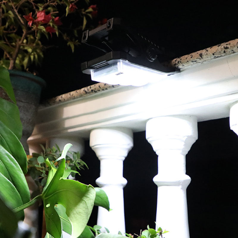 Lampes solaires d'extérieur à pince avec détecteur de mouvement