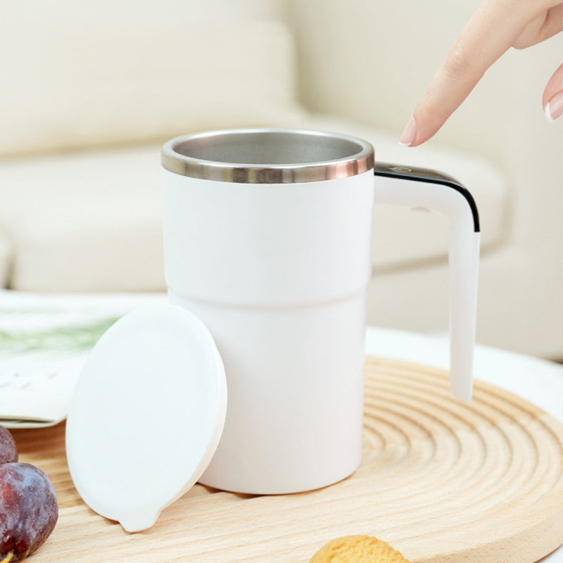 Grande réduction de 60 % : Ensemble de tasses à café rechargeables à agitation magnétique automatique