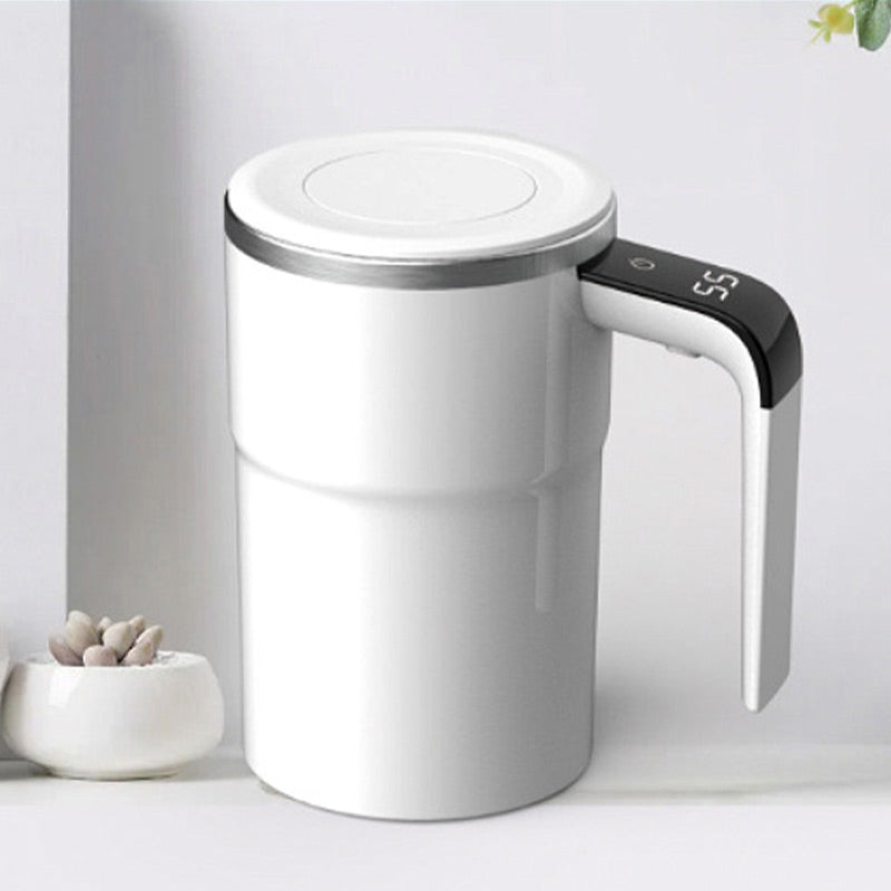 Grande réduction de 60 % : Ensemble de tasses à café rechargeables à agitation magnétique automatique