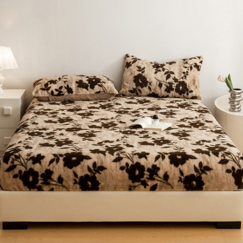 Vente de Noël Drap doux à motif léopard