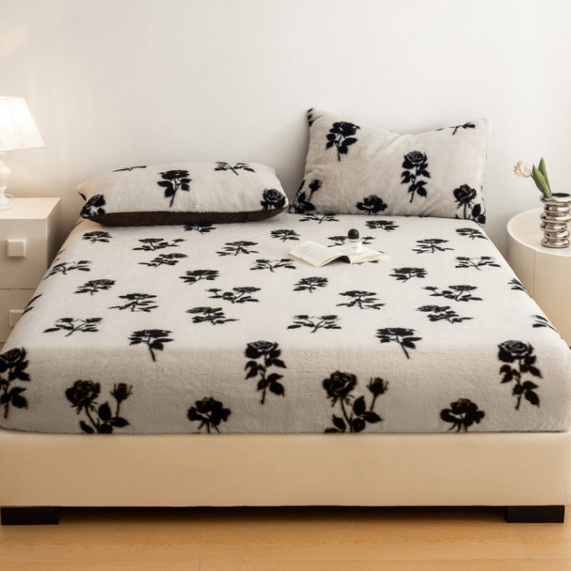 Vente de Noël Drap doux à motif léopard