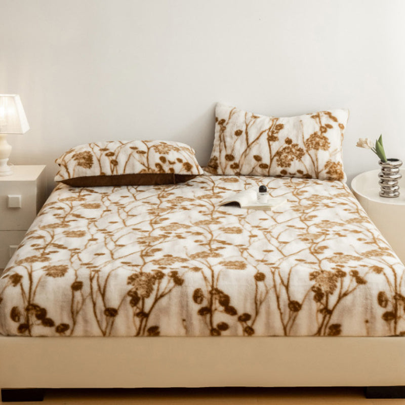 Vente de Noël Drap doux à motif léopard