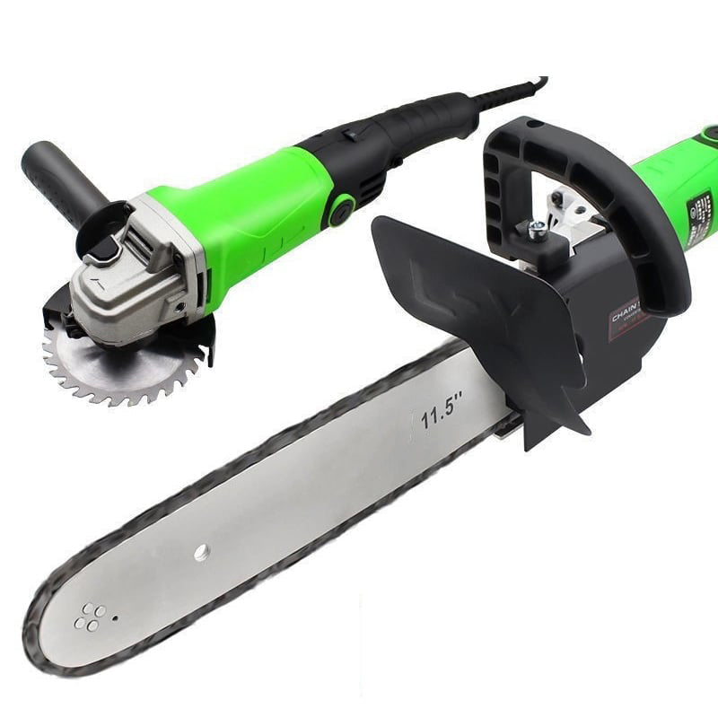 Moitié prix : se termine bientôt ! Kit de tronçonneuse électrique converti en meuleuse d'angle