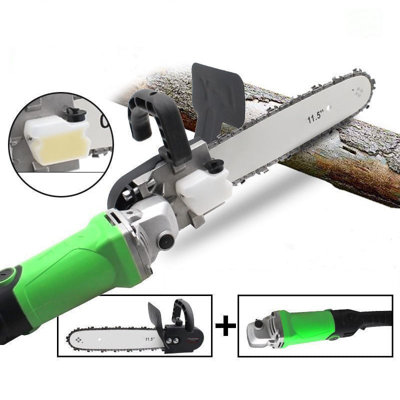 Moitié prix : se termine bientôt ! Kit de tronçonneuse électrique converti en meuleuse d'angle
