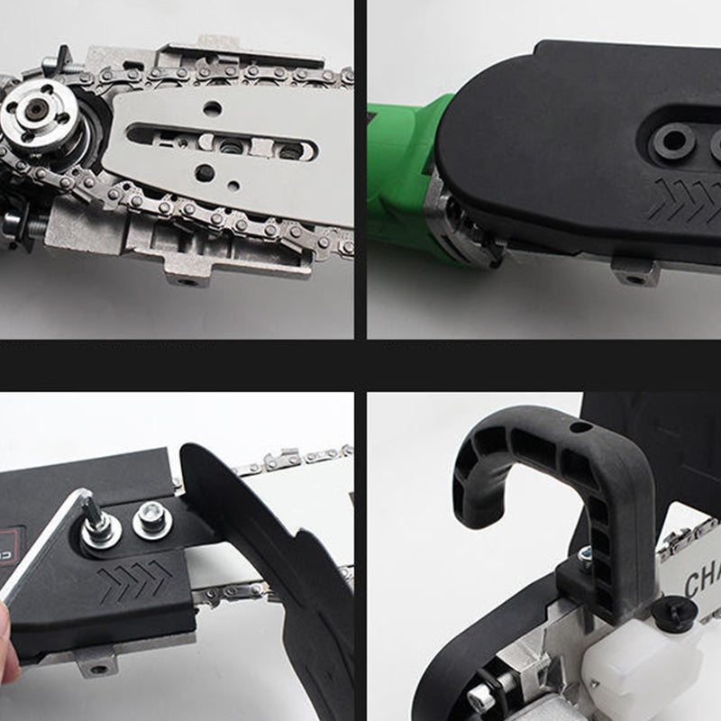 Moitié prix : se termine bientôt ! Kit de tronçonneuse électrique converti en meuleuse d'angle