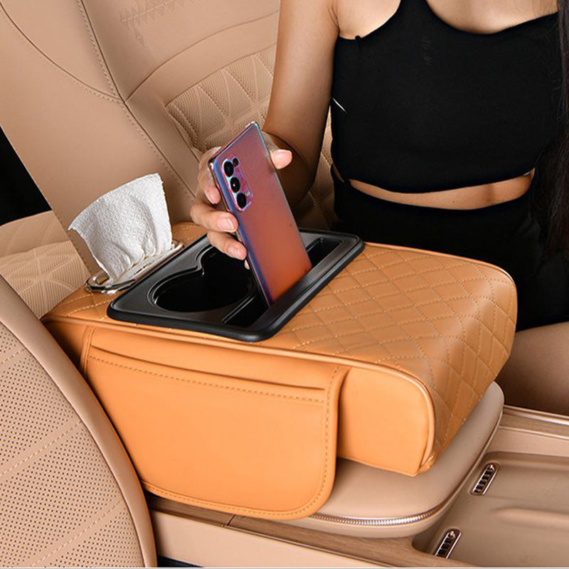 Coussin d'accoudoir de voiture multifonctionnel - 50% de réduction