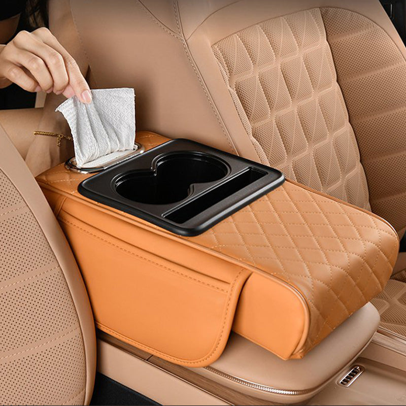 Coussin d'accoudoir de voiture multifonctionnel - 50% de réduction
