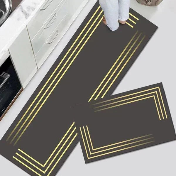 Non-slip and ultra-absorbent floor mats