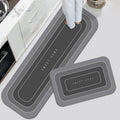 Non-slip and ultra-absorbent floor mats