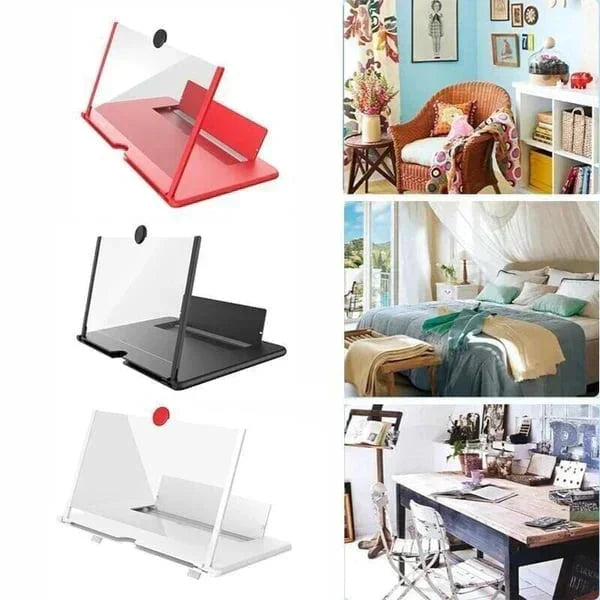 DE RDUCTION Amplificateur de Téléphone Pliable - Design Ultra-Mince avec Port de Charge Intégré pour un Son Clair et Puissant