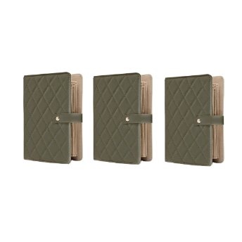 Achetez-en 2, le 3e est offert : élégant sac de rangement à carreaux pour bijoux, à emporter partout.