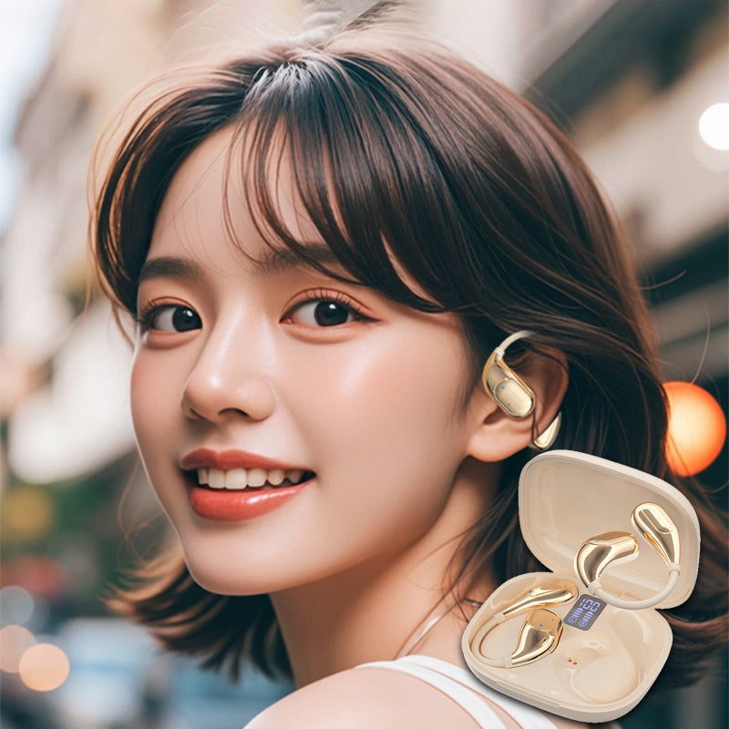 Casque Bluetooth étanche Hi-Fi à crochet d'oreille de Noël - Achetez-en 2 et obtenez la livraison gratuite