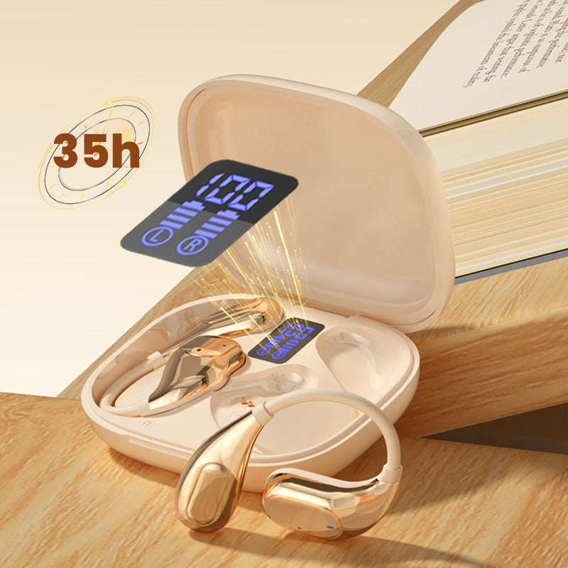 Casque Bluetooth étanche Hi-Fi à crochet d'oreille de Noël - Achetez-en 2 et obtenez la livraison gratuite