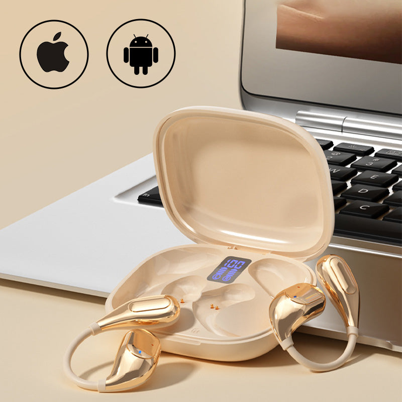 Casque Bluetooth étanche Hi-Fi à crochet d'oreille de Noël - Achetez-en 2 et obtenez la livraison gratuite