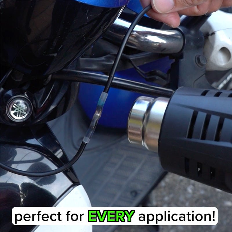 Kit de connecteurs à souder étanches Solderstick IP67, 4 tailles de câbles, 3 étapes faciles, pour câblage auto/bateau/électronique