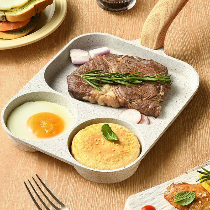 Préparer un petit-déjeuner pour la personne la plus chère à mon cœur Poêle antiadhésive 3 en 1
