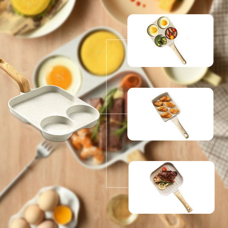 Préparer un petit-déjeuner pour la personne la plus chère à mon cœur Poêle antiadhésive 3 en 1