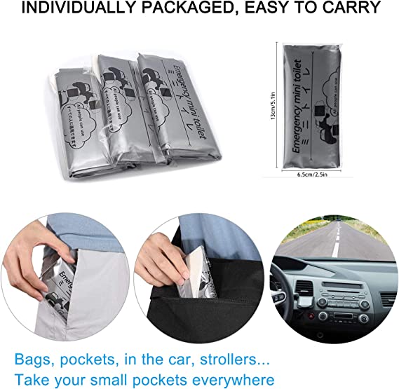 Réduction Sac portable 700 ml : étanche, anti-déversement, neutralise les odeurs. Idéal pour voyages, camping, urgences. Hygiénique et discret. Fini le stress en déplacement !