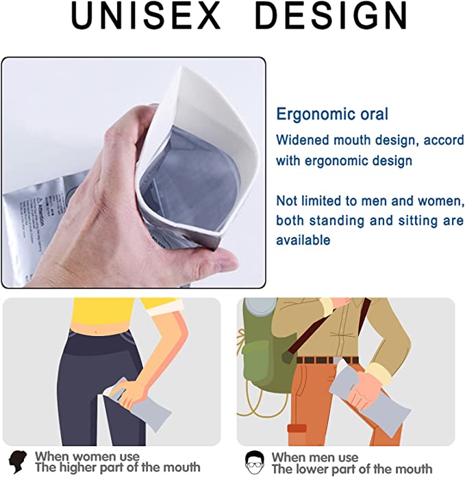 Réduction Sac portable 700 ml : étanche, anti-déversement, neutralise les odeurs. Idéal pour voyages, camping, urgences. Hygiénique et discret. Fini le stress en déplacement !