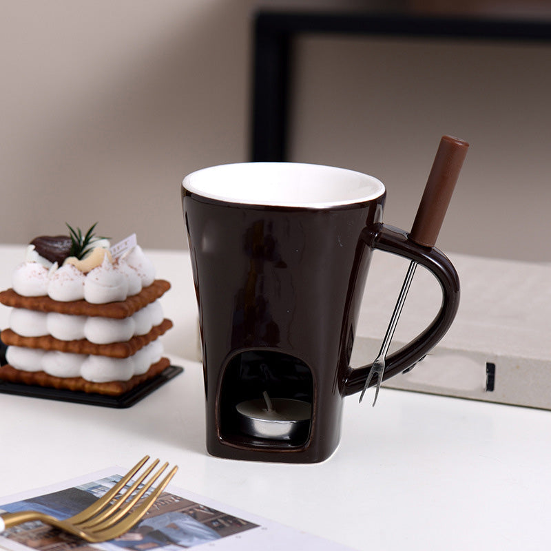 2026 Nouvelle tasse chauffante originale en céramique