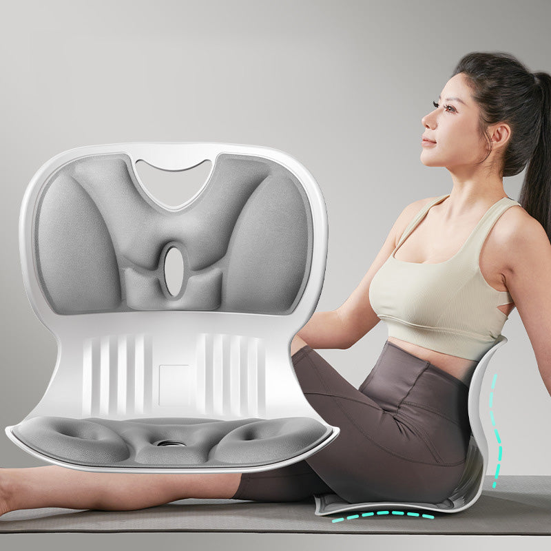 Ergonomic Lumbar and Back Support Cushion in Memory Foam for Chair