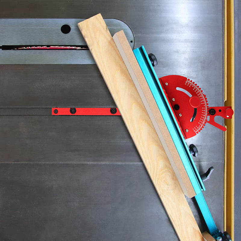 Guide d'onglet de précision en aluminium - Réglage rapide, guidage précis. Économisez du temps, du matériel et vos nerfs