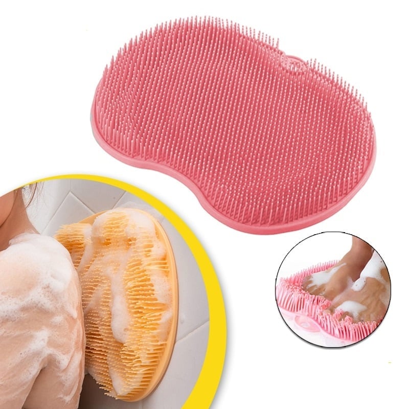 Jusqu'à -50 % sur le tapis de massage exfoliant pour douche : 500 picots en caoutchouc souple et ventouses renforcées. Nettoie et masse les pieds, le dos et les zones difficiles d'accès. Indispensable sous la douche.