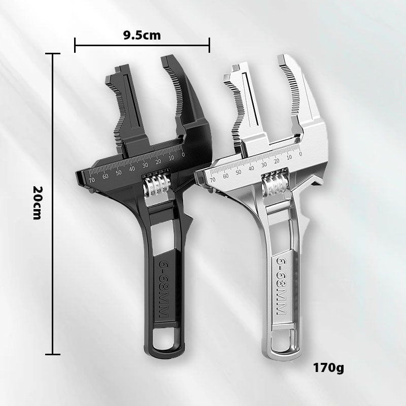 EN REDUCTION pour une durée limitée Clé réversible avec ouverture de mâchoire de 6 à 68 mm