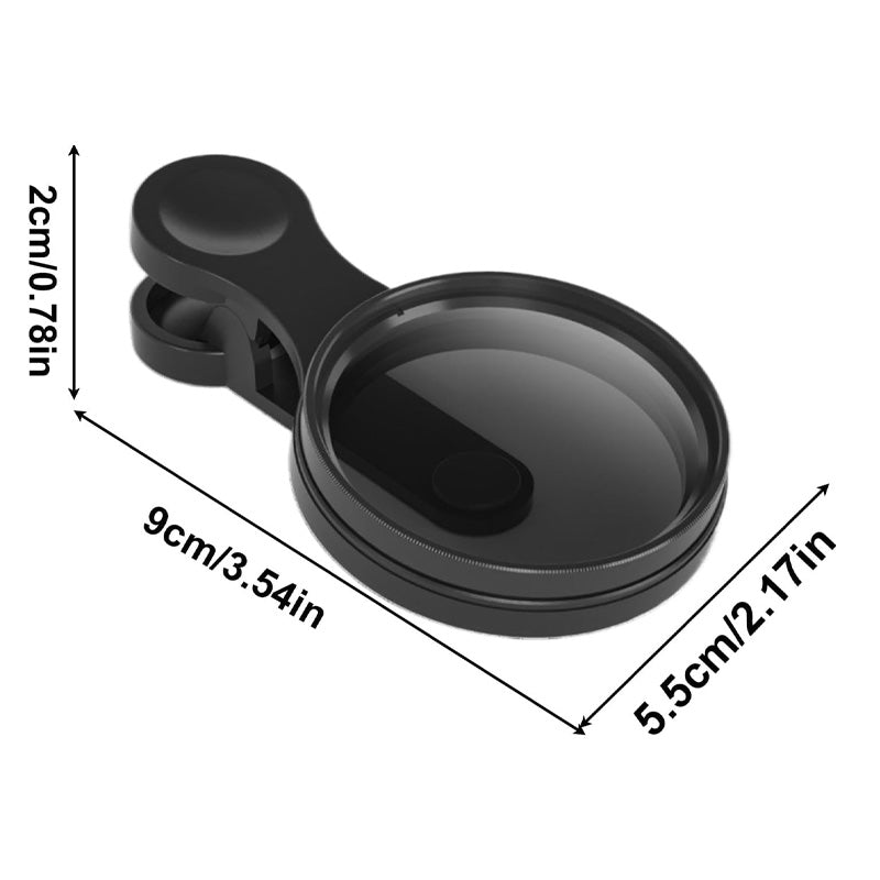 Réduction limitée de 50 % – Filtre polarisant circulaire à clip ultra-mince