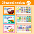 Children's Puzzle Sticker Book Set