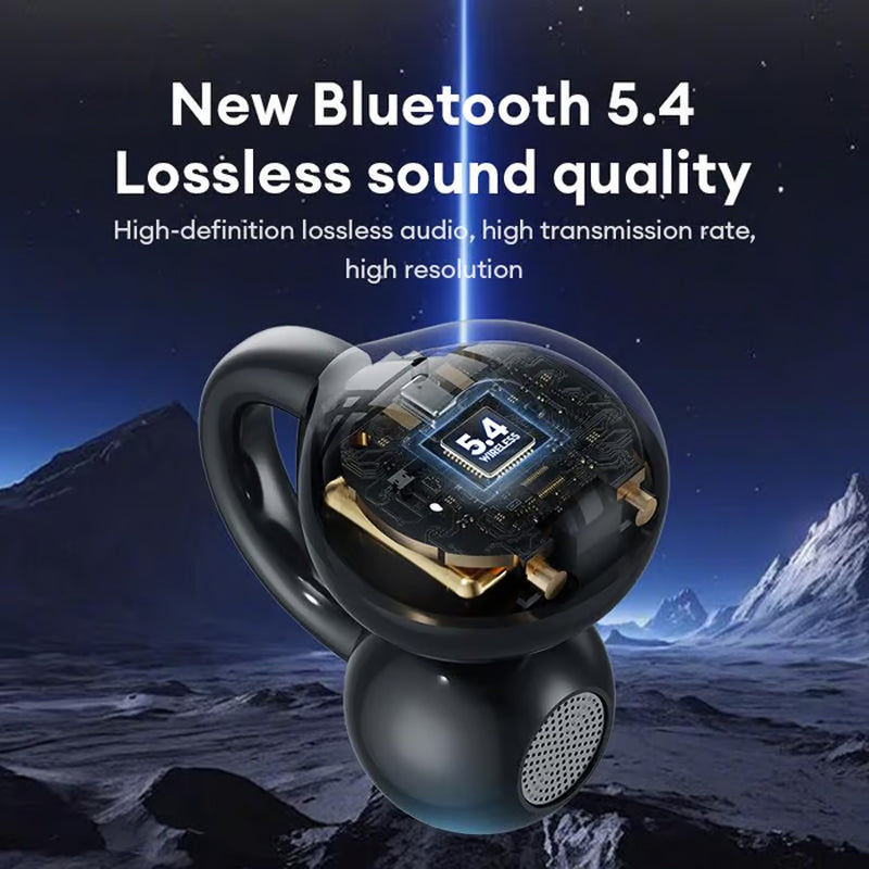Hot Sale 2025 Ear Clip Bluetooth Earbuds - Wireless Music Freedom with Style and Convenience