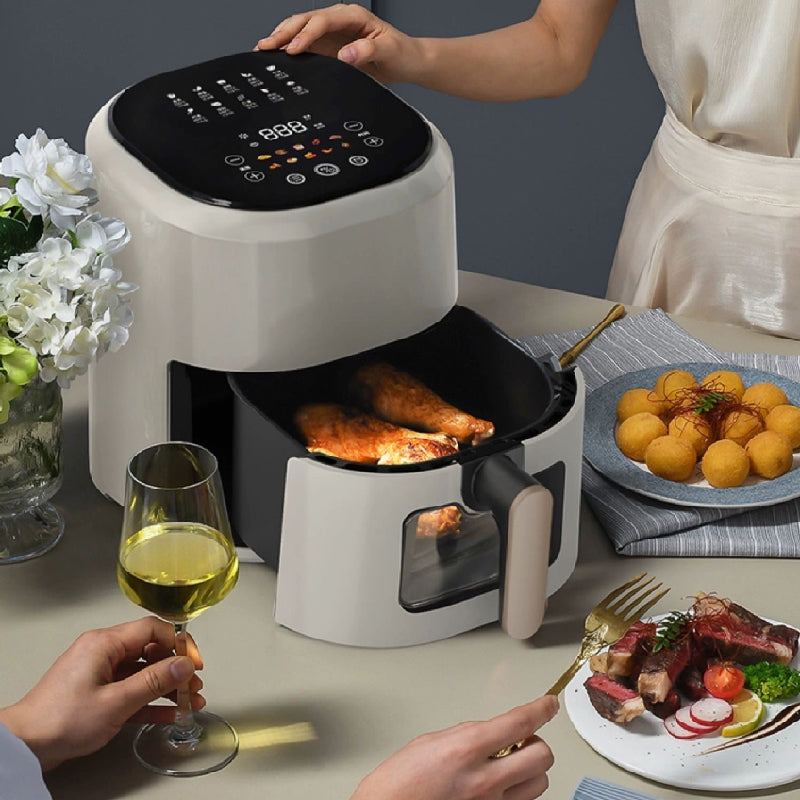 Offre à durée limitée : friteuse à air intelligente avec fenêtre transparente